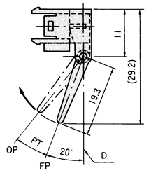 光電開關(guān)致動(dòng)器形式E