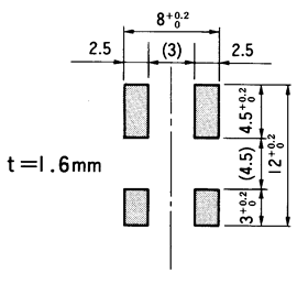 光電開關OS-5002-2 PCB固定口1.6mm