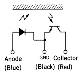 光電傳感器（光學傳感器）OM-5013原理電路