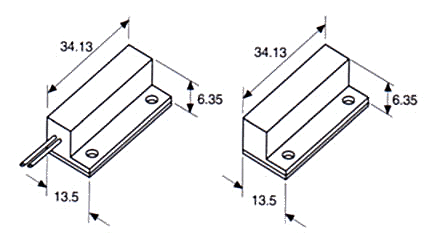 門磁開關(guān)（磁性開關(guān)/接近開關(guān)/接近傳感器）DC-1551尺寸規(guī)格