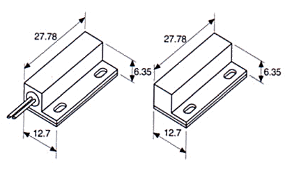 門(mén)磁開(kāi)關(guān)（磁性開(kāi)關(guān)/接近開(kāi)關(guān)/接近傳感器）DC-1561尺寸規(guī)格
